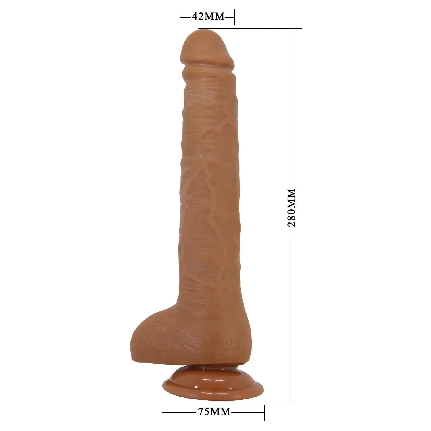 28 cm Gerçekçi Et Doku Uzun Dildo Penis