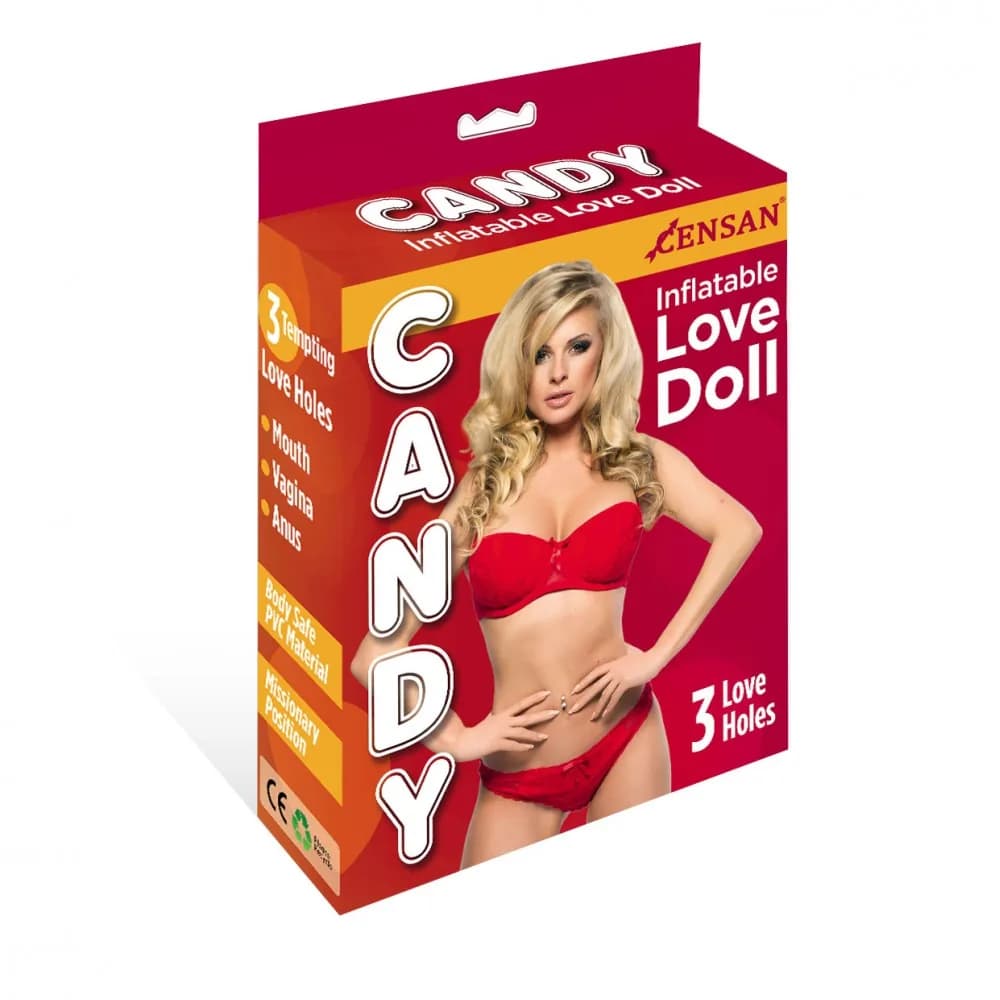 CANDY LOVE DOLL 3 İŞLEVLİ ŞİŞME BEBEK